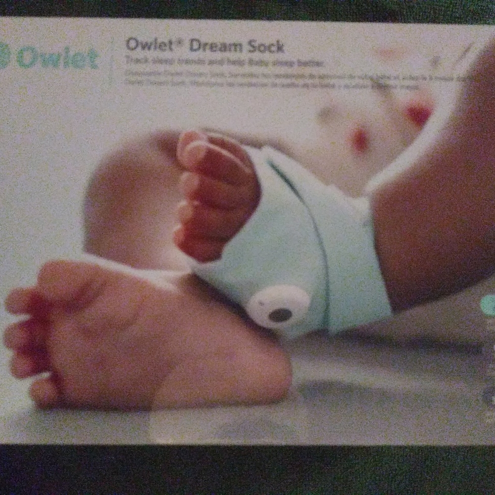 Owlet baby socks